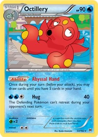 Octillery (33/162) [XY: BREAKthrough] - Trinity Hobby