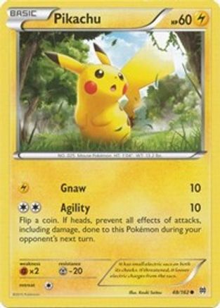 Pikachu (48/162) [XY: BREAKthrough] - Trinity Hobby