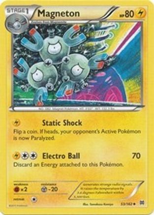 Magneton (53/162) [XY: BREAKthrough] - Trinity Hobby