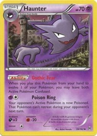 Haunter (59/162) [XY: BREAKthrough] - Trinity Hobby