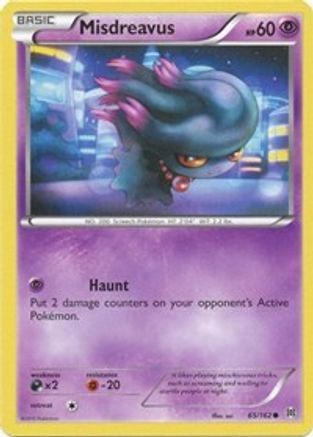 Misdreavus (65/162) [XY: BREAKthrough] - Trinity Hobby