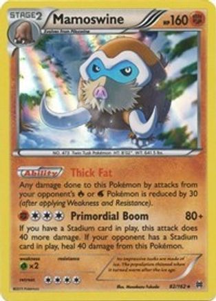 Mamoswine (82/162) [XY: BREAKthrough] - Trinity Hobby