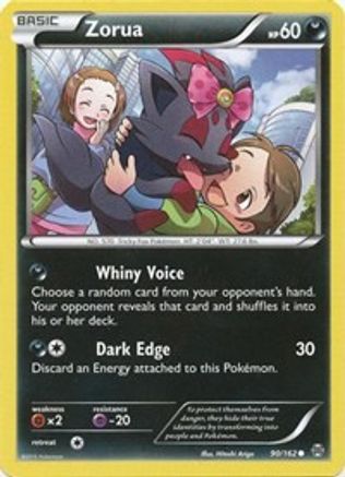 Zorua (90/162) [XY: BREAKthrough] - Trinity Hobby