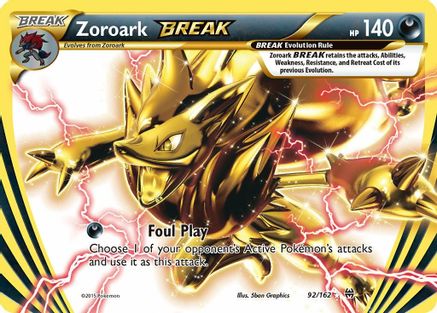 Zoroark BREAK (92/162) [XY: BREAKthrough] - Trinity Hobby