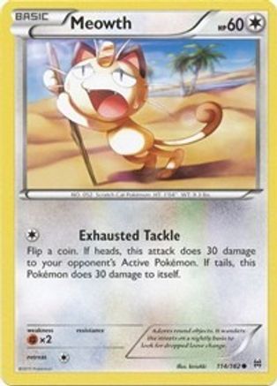 Meowth (114/162) [XY: BREAKthrough] - Trinity Hobby