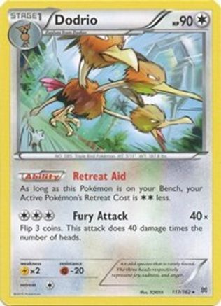 Dodrio (117/162) [XY: BREAKthrough] - Trinity Hobby