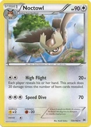 Noctowl (120/162) [XY: BREAKthrough] - Trinity Hobby