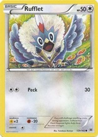 Rufflet (129/162) [XY: BREAKthrough] - Trinity Hobby
