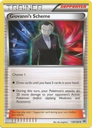 Giovanni's Scheme (138/162) [XY: BREAKthrough] - Trinity Hobby