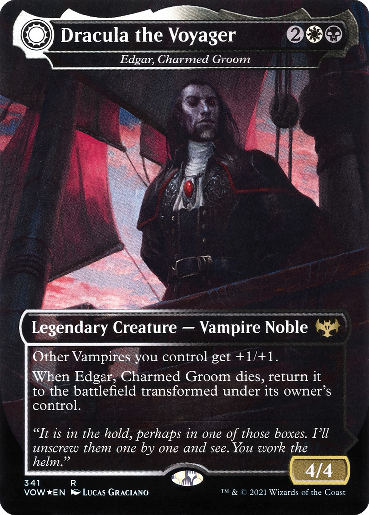 Edgar, marié charmé // Cercueil d'Edgar Markov - Dracula le Voyageur // Cercueil de la Terre natale [Innistrad : Vœu Pourpre] 