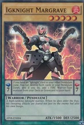 Igknight Margrave [AP08-EN004] Super Rare - Trinity Hobby