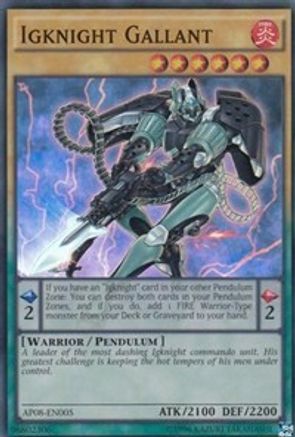 Igknight Gallant [AP08-EN005] Super Rare - Trinity Hobby
