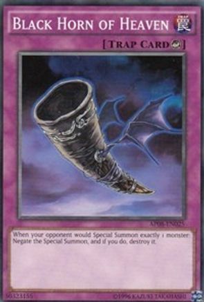 Black Horn of Heaven [AP08-EN025] Common - Trinity Hobby