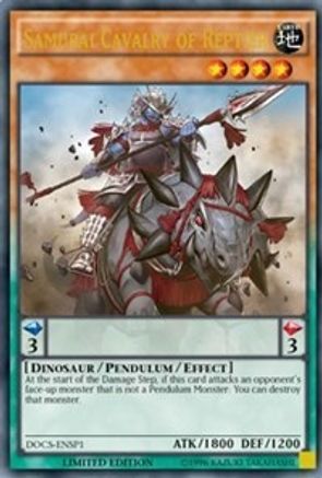 Samurai Cavalry of Reptier (ENSP1) [DOCS-ENSP1] Ultra Rare - Trinity Hobby