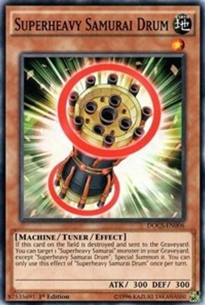Superheavy Samurai Drum [DOCS-EN006] Common - Trinity Hobby