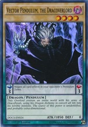 Vector Pendulum, the Dracoverlord [DOCS-EN024] Super Rare - Trinity Hobby