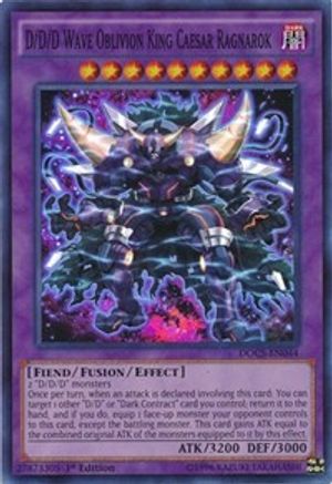 D/D/D Wave Oblivion King Caesar Ragnarok [DOCS-EN044] Super Rare - Trinity Hobby