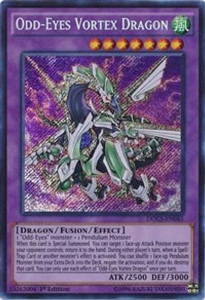 Odd-Eyes Vortex Dragon [DOCS-EN045] Secret Rare - Trinity Hobby