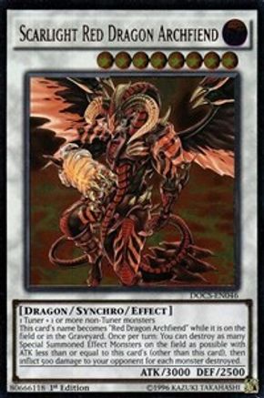 Scarlight Red Dragon Archfiend (UTR) [DOCS-EN046] Ultimate Rare - Trinity Hobby