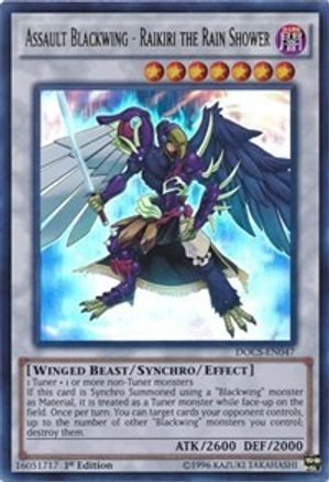 Assault Blackwing - Raikiri the Rain Shower [DOCS-EN047] Ultra Rare - Trinity Hobby