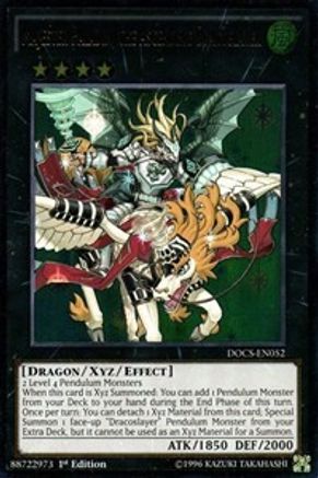 Majester Paladin, the Ascending Dracoslayer (UTR) [DOCS-EN052] Ultimate Rare - Trinity Hobby