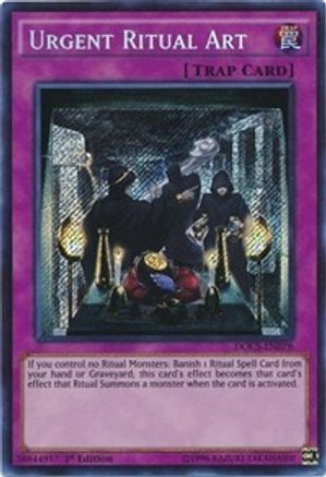 Urgent Ritual Art [DOCS-EN078] Secret Rare - Trinity Hobby