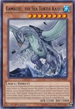 Gameciel, the Sea Turtle Kaiju [DOCS-EN088] Rare - Trinity Hobby