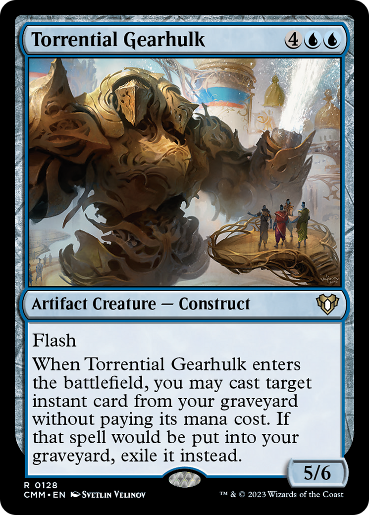 Torrential Gearhulk [Commander Masters] - Trinity Hobby