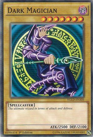 Dark Magician [YGLD-ENA03] Common - Trinity Hobby