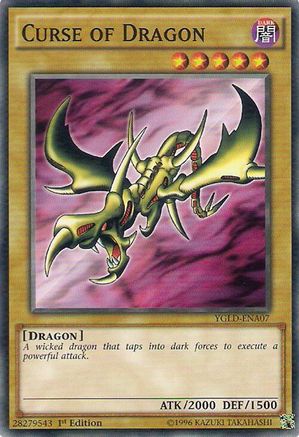Curse of Dragon [YGLD-ENA07] Common - Trinity Hobby