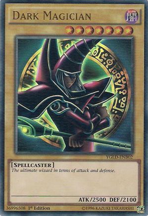 Dark Magician [YGLD-ENB02] Ultra Rare - Trinity Hobby