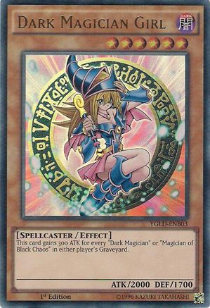 Dark Magician Girl [YGLD-ENB03] Ultra Rare - Trinity Hobby