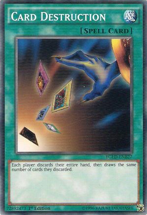 Card Destruction [YGLD-ENB27] Common - Trinity Hobby