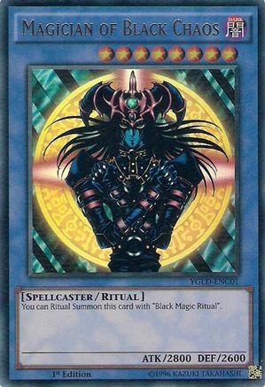 Magician of Black Chaos [YGLD-ENC01] Ultra Rare - Trinity Hobby
