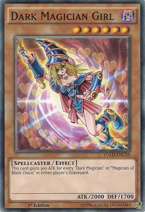 Dark Magician Girl [YGLD-ENC10] Common - Trinity Hobby