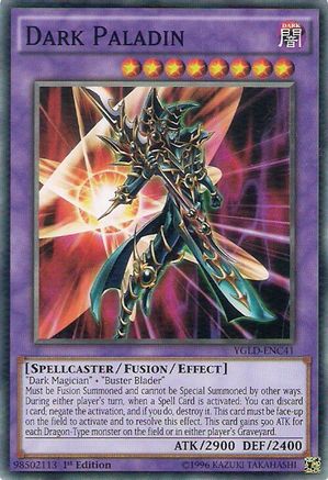 Dark Paladin [YGLD-ENC41] Common - Trinity Hobby