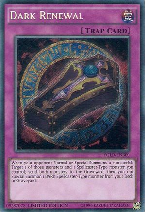 Dark Renewal [YGLD-ENB00] Secret Rare - Trinity Hobby