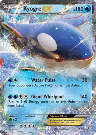 Kyogre EX (XY41) [XY: Black Star Promos] - Trinity Hobby