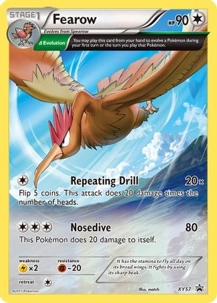 Fearow (XY57) [XY: Black Star Promos] - Trinity Hobby