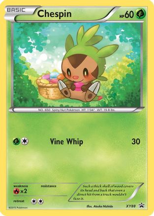 Chespin (XY88) (Collector Chest) [XY: Black Star Promos] - Trinity Hobby
