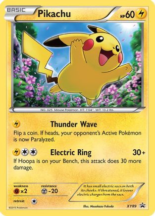 Pikachu (XY89) (Collector Chest) [XY: Black Star Promos] - Trinity Hobby