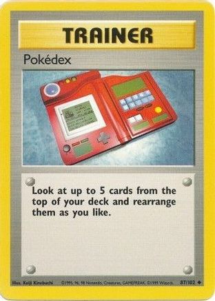 Pokedex (87/102) [Base Set Unlimited] - Trinity Hobby