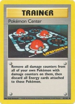 Pokemon Center (85/102) [Base Set Unlimited] - Trinity Hobby