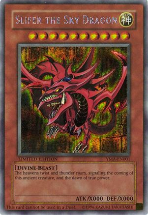 Slifer the Sky Dragon [YMA-EN001] Secret Rare - Trinity Hobby