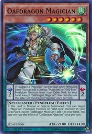Oafdragon Magician [SDMP-EN004] Super Rare - Trinity Hobby
