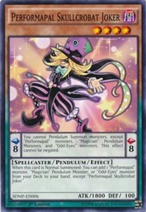 Performapal Skullcrobat Joker [SDMP-EN006] Common - Trinity Hobby