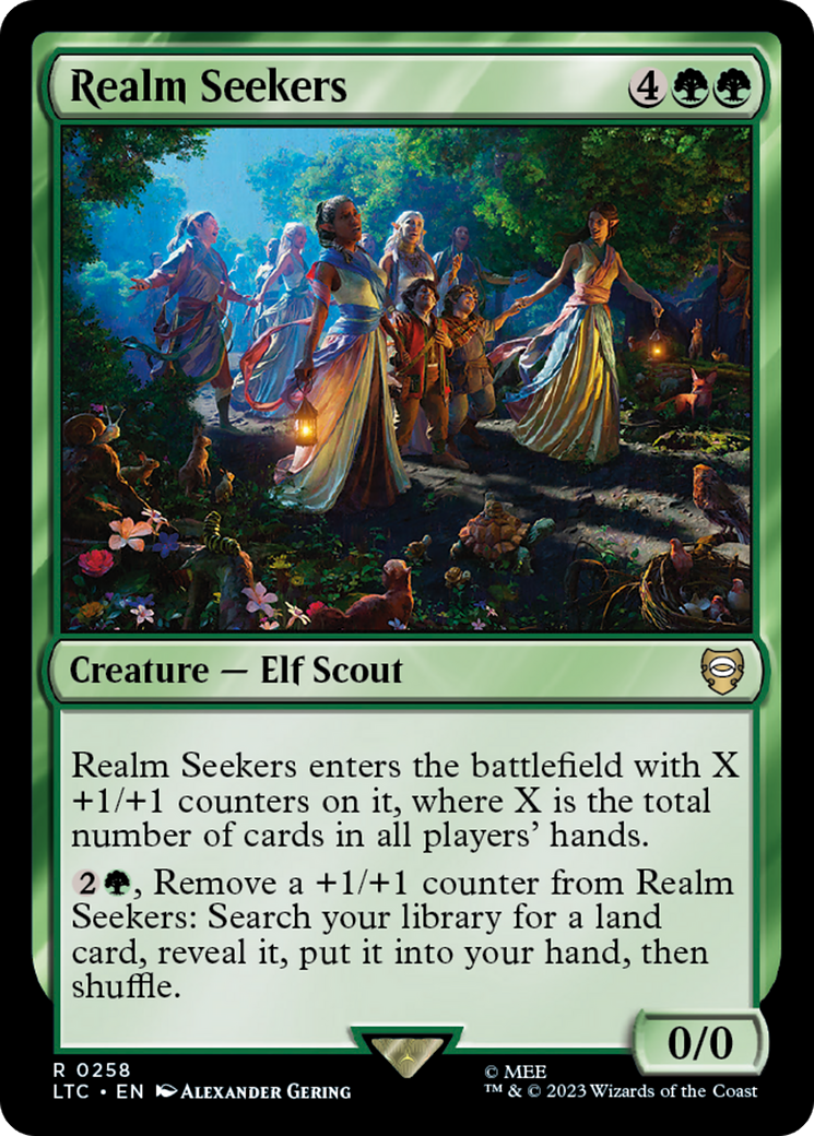 Realm Seekers [The Lord of the Rings: Tales of Middle-Earth Commander] - Trinity Hobby