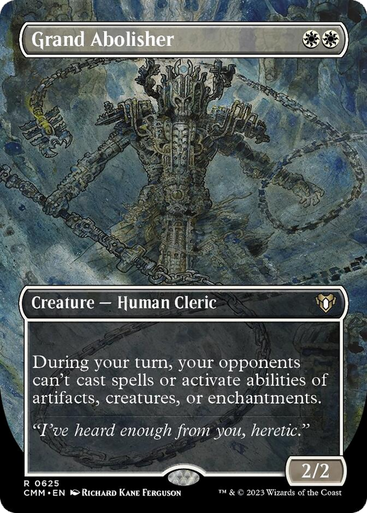 Grand Abolisher (Borderless Alternate Art) [Commander Masters] - Trinity Hobby