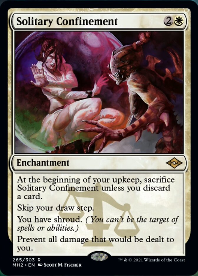 Solitary Confinement (Foil Etched) [Modern Horizons 2] - Trinity Hobby