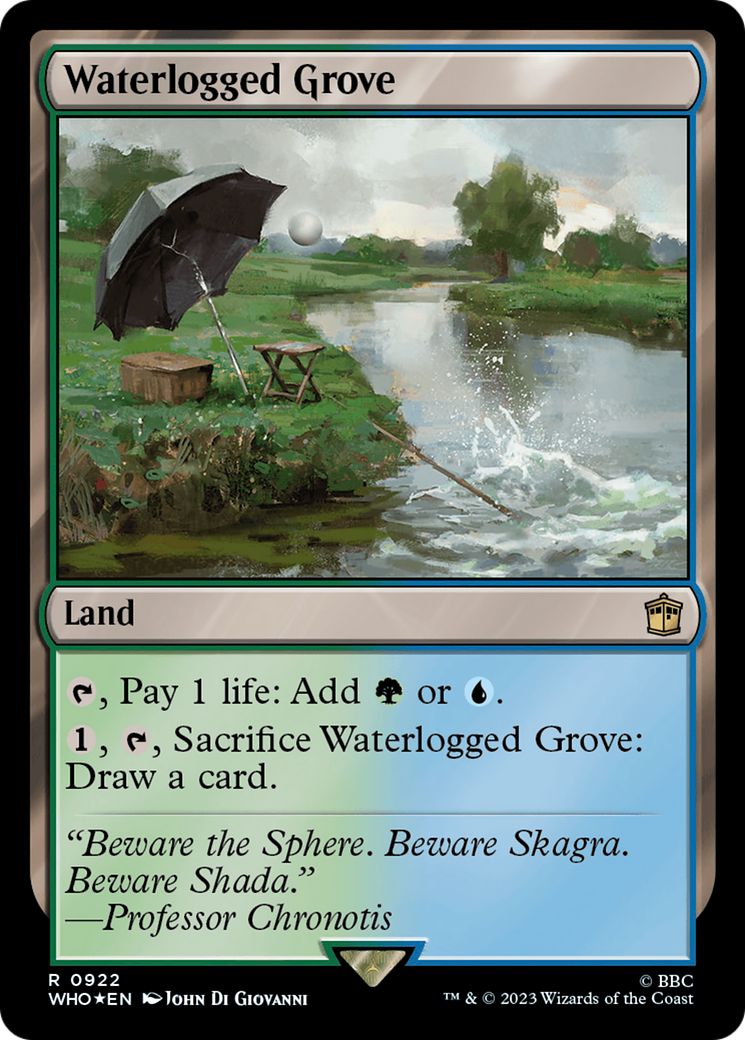 Waterlogged Grove (Surge Foil) [Doctor Who] - Trinity Hobby